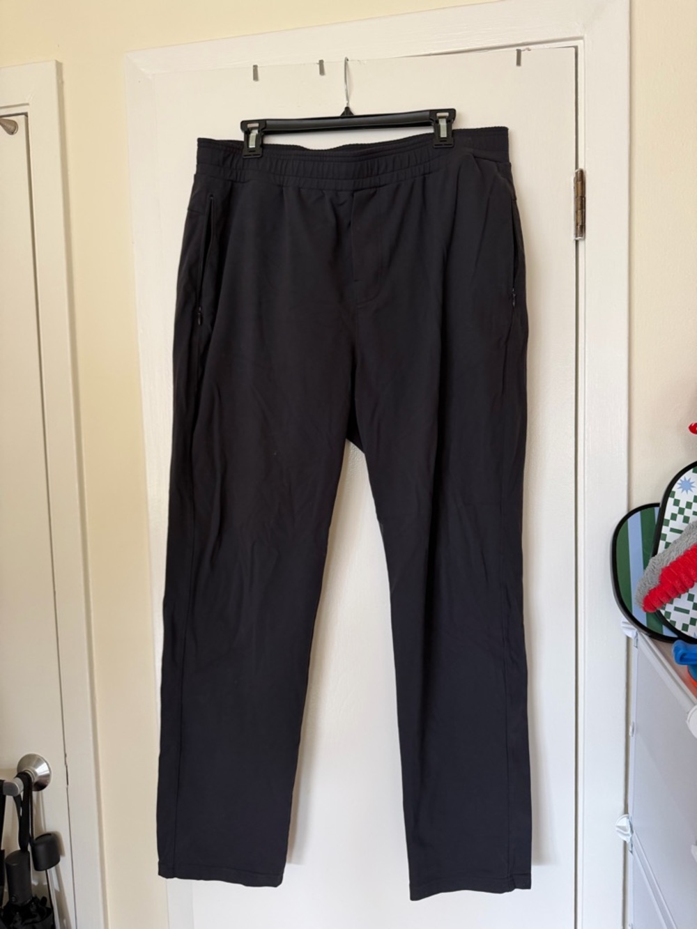 Men's Black Stretch Travel Joggers,  Public Rec